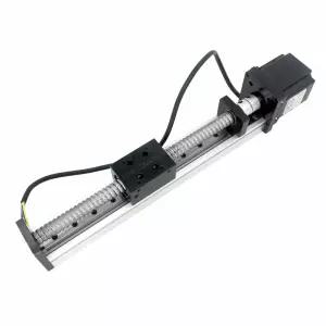 선형 스테이지 액추에이터 100-500mm 스트로크 길이 정사각형 가이드 테이블 볼스크류 모듈 SFU1605 DIY