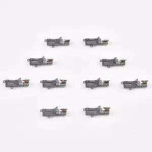 Cylewet 10Pcs 5mm 유성 기어헤드 트 모터 2상 4와이어 정밀 기어박스 액추에이터 금속 미니어처 나사