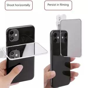 여행 후방 거울 클립 야외 셀카용 범용 HD 렌즈 반사 카메라