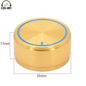 CNC 가공 솔리드 알루미늄 전위차계 손잡이 단추 캡 CD 플레이어 앰프 DAC 라디오 DIY 볼륨 사운드 컨트롤