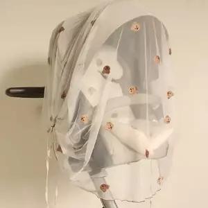 아기 유모차 모기장 외출용 휴대용 아기 유모차 모기장 방충망 여름 보호망 신생아 메쉬 액세서리 그물망