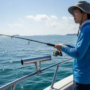 316 스테인리스 낚시 거치대 선상 배낚시 로드 홀더 낚싯대 고정대