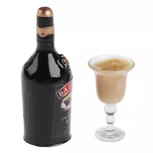 호환   도착 상품 와인병 모델 인형의 집 어처 112 인형 집 장식용