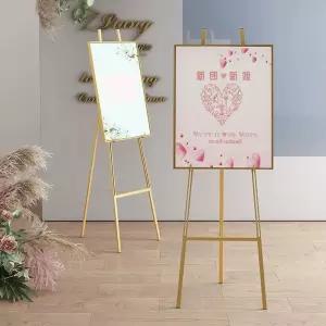 액자 거치대 이젤 미술관 스몰 골드 대형액자거치대 그림