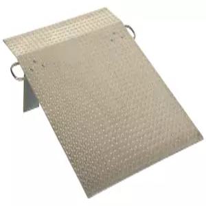 Vestil A-3624 알루미늄 핸드 트럭 도크 플레이트 36인치 x 24인치 500파운드 용량 실버