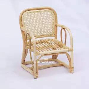 등나무 의자 우드 다이닝체어 앤틱 암체어 등받이 스툴