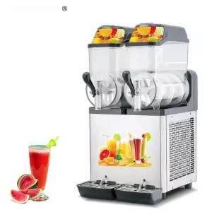 제이코 슬러시 제조기 상업용 눈꽃빙수기계 자동 빙수기 단일 이중 삼중 실린더