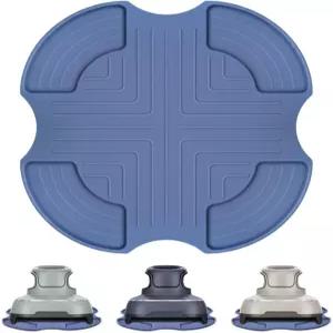 닌자 크리스피 유리 에어프라이어용 실리콘 내열 매트 재사용 가능한 내화 핫 패드 미끄럼 방지 주방