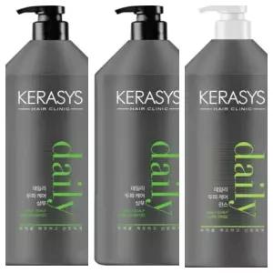 케라시스 데일리 두피 케어 샴푸 1500ml 2개 + 린스 1500ml 1개