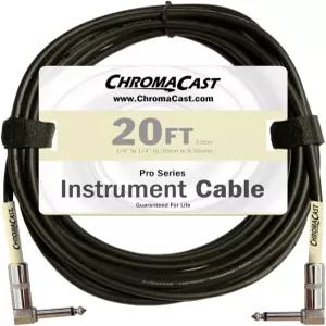 크로마캐스트 바닐라 크림 20피트 프로 시리즈 악기 케이블 보조 (CC-PSCBLAA-20VC)