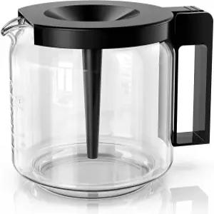 테크니버름 89830 1.25L 커피 메이커용 10컵 커피포트 모카마스터 KBG KBGV CDG 브루어스용 유리 카라페