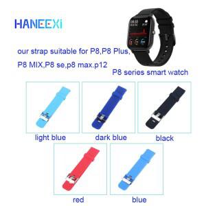 Colmi p8 스마트 시계 plus se mix max smartwatch p12 밴드 벨트 팔찌 액세서리 20mm 손목 스트랩 용 소프트 tpu
