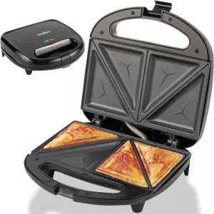 비비크리에이트 전기 샌드위치 메이커 파니니 프레스 파니니용 카운터탑 콘택트 그릴 구운 아침 식사 실내