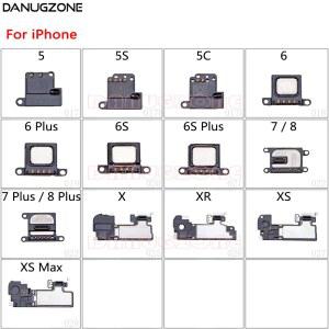 아이폰 6S 플러스 6 7 8 5 5s 5C X XS Max XR xsmax용 오리지널 탑 프론트 이어피스, 이어 스피커 사운드 수신기 플렉스 케이블