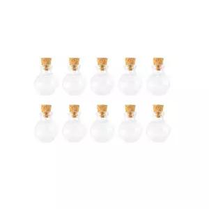 호환  둥근 공 병 펜던트 목걸이 유리병 코르크 선 유리 병 바이알 20 개 2016 신제품