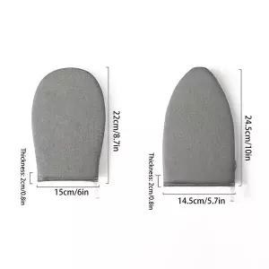 호환  1PC 방수 다림질 보드 손가락 루프 의류 Steamer Mitt 내열성 장갑 의류 Steamer 다림질 장갑