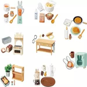 미피 내추럴 키친 블라인드 박스 수집 가능한 가구 세트 8가지 변형 중 1가지 디스플레이 및 수집가를 위한