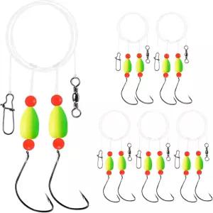 스넬 플로트가 장착된 제티 해변 리그 갭 장비 미끼 캐스팅 서핑 라이브 스위블 낚시 듀오 폼파노 칼