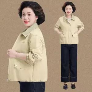 블랙팬서 춘추 여성용 코트 쇼트 자켓 칼라 톱 OPH3