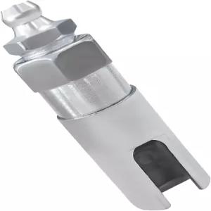 1/8인치 NPT 나사산이 있는 Yourkar 그리스 건 커플러 슬롯형 직각 90도 표준 호스에 맞습니다