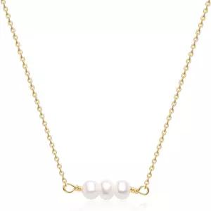 베페틀리 미니 진주 초커 목걸이 바 스타 쉘 터쿼이즈 펜던트 섬세한 핸드메이드 14K 골드 필
