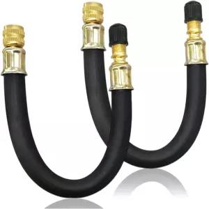 2pcs 밸브 스템 익스텐더 8.25인치 유연한 슈레이더 타이어 익스텐션 어댑터 Rv 자전거 오토바이 유모차 및