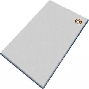 기니대드 오리지널 라이너 - 회색 플리스 기니피그 침구 재사용 가능한 케이지 방수 바닥이 있는 추가 흡수