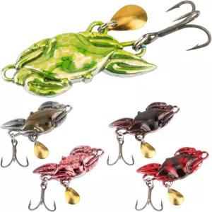 베이스 트라우트 파이크용 인라인 스피너 미끼 - 트레블 훅과 플래시 블레이드로 담수 및 염수 낚시에