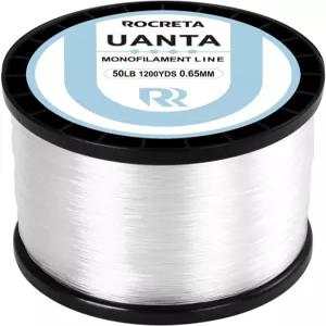 ROCRETA UANTA 모노필라멘트 낚싯줄 우수한 내마모성 모노라인 궁극의 소금물 리더 소재 2025년 새로운