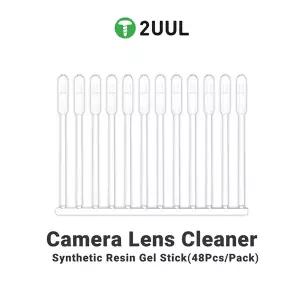 여행 48개입 2UUL 카메라 렌즈 클리너 레진 합성 스틱 먼지 제거 막대 지문 제거 카메라 렌즈 스크린용