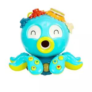 7개월 아기 터미타임 움직이는 문어장난감 소리나는완구 창의력 놀이방