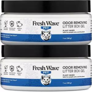 신선한 파도 냄새 제거 쓰레기통 젤 7온스 2팩 가정 및 구역을 위한 더 안전한 반려동물 제거기