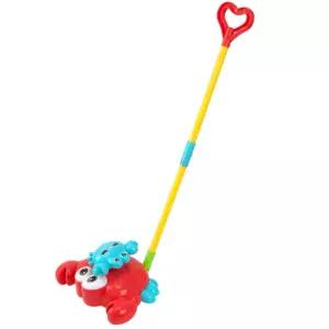 10개월 걸음마연습보조기 꽃게 밀대장난감 첫돌선물 공동육아 소근육발달