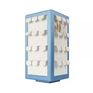 귀걸이 회전 진열대 전시 디스플레이 탁상형 주얼리 80칸