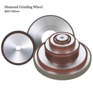 1A1 플랫형 레진 본드 다이아몬드 휠 연마 디스크 연삭 (카바이드 나이프 연마, 합금 텅스텐 스틸용)