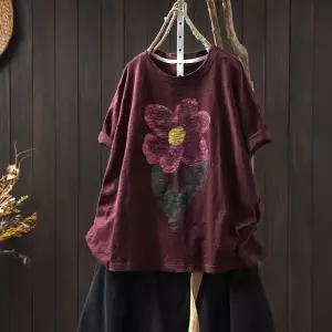 스파이더맨 여성용 하계 캐주얼 프린트 라운드 톱 얇은 슬러브 티 반팔 OPH2