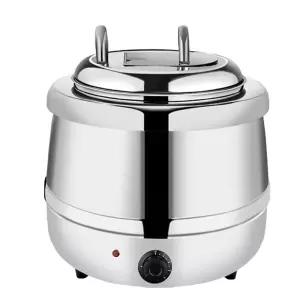 중탕기 소형 수프 전기 국 10L 탕온기 음식 블랙 차핑디쉬 뷔페 보온기