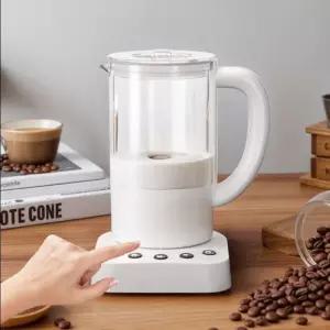 전동 밀크포머 우유 거품기 가열기 냉온 겸용 홈카페 머신