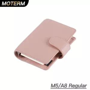 모텀 다이어리 레귤러 3공 A9 소가죽 링 커버 루즈리프  1개