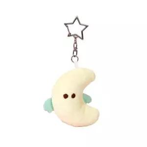 귀여운 달 인형 백팩 장식 커플 열쇠고리 3종 세트 WFMAEV5