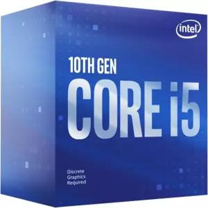 인텔 코어 i5-10400F 데스크톱 프로세서 6 그래픽 LGA1200 400 시리즈 칩셋 65W 모델 번호 BX8070110400F
