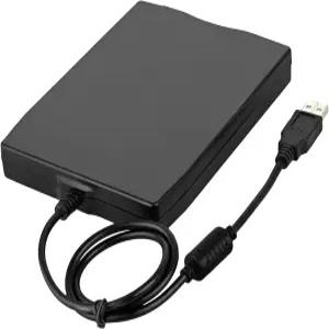 Flylin 플로피 디스크 리더 PC/노트북 및 데스크톱용 3.5인치 USB 외장 드라이브 Windows