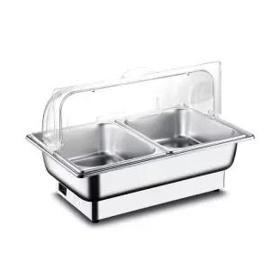 중탕기 뷔페 워머기 전기 반찬 스프 9l 데우기 스테인리스 단열 업소용 짜장