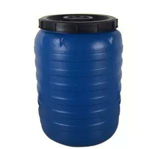 블루 플라스틱 드럼통 약품통 50L 젓갈통 리터 공드럼 발효통
