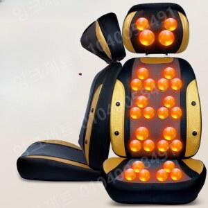 미니 안마의자 경추 전기 허리 마사지의자 그레이 의자 호화판