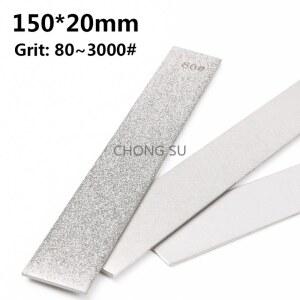 1-10Pcs 80-3000Grit 다이아몬드 연삭석 Oilstone 150x20mm 칼 갈기 용 그라인딩 바 마노 옥 스톤 샤프닝