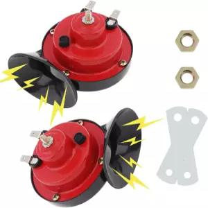 트럭용 DriSentri 2pcs 300dB 트레인 경적 12V 방수 더블 자동차 오토바이 자전거 및 보트용 에어 일렉트릭