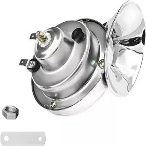 Ohleats 초음속 자동차 경적 1대 12V 방수 에어 전기 달팽이 차량 오토바이 트럭 자전거 보트 유니버설