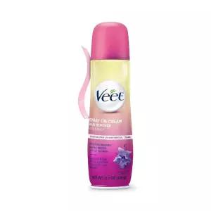 Veet 스프레이 온 헤어 리무버 크림  센시티브 포뮬러 5.1 온스