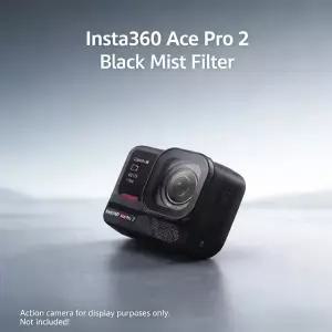 여행  카메라 블랙 미스트 필터 Insta360 Ace Pro 2용 소프트 하이라이트 시네마틱 글로우 인 사진 향상